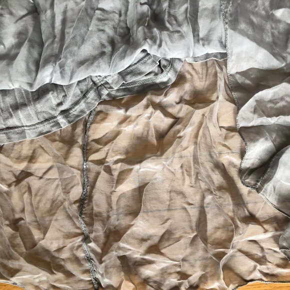 Brand New Women's GIUSY Ombre Silk-Blend Maxi Skirt - Picture 9 of 11